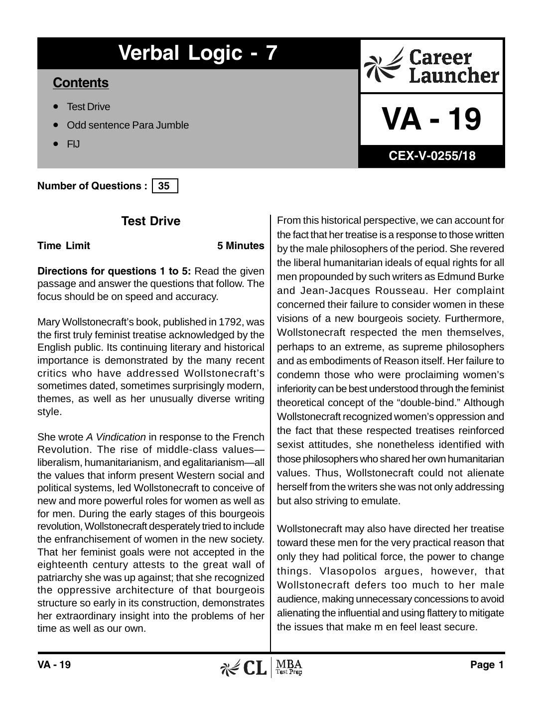 VA-19 VL 7 with Solutions by pdf
