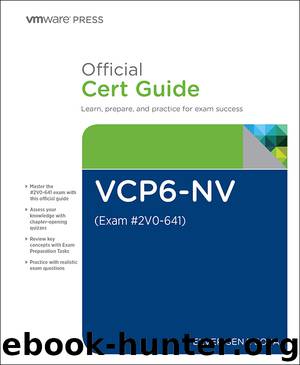 VCP6-NV Official Cert Guide (Exam #2V0-641) by Elver Sena Sosa