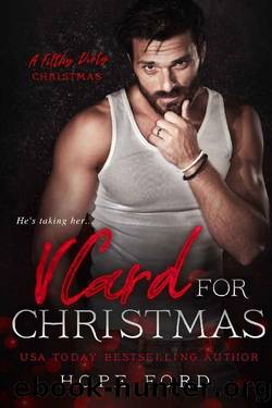 VCard for Christmas (A Filthy Dirty Christmas) by Hope Ford