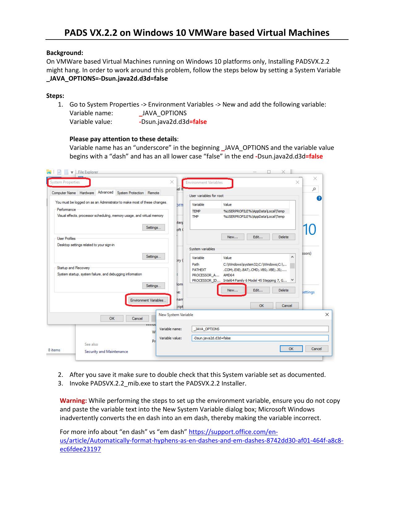 VM Setup for PADS VX.2 by Mentor Graphics Corp
