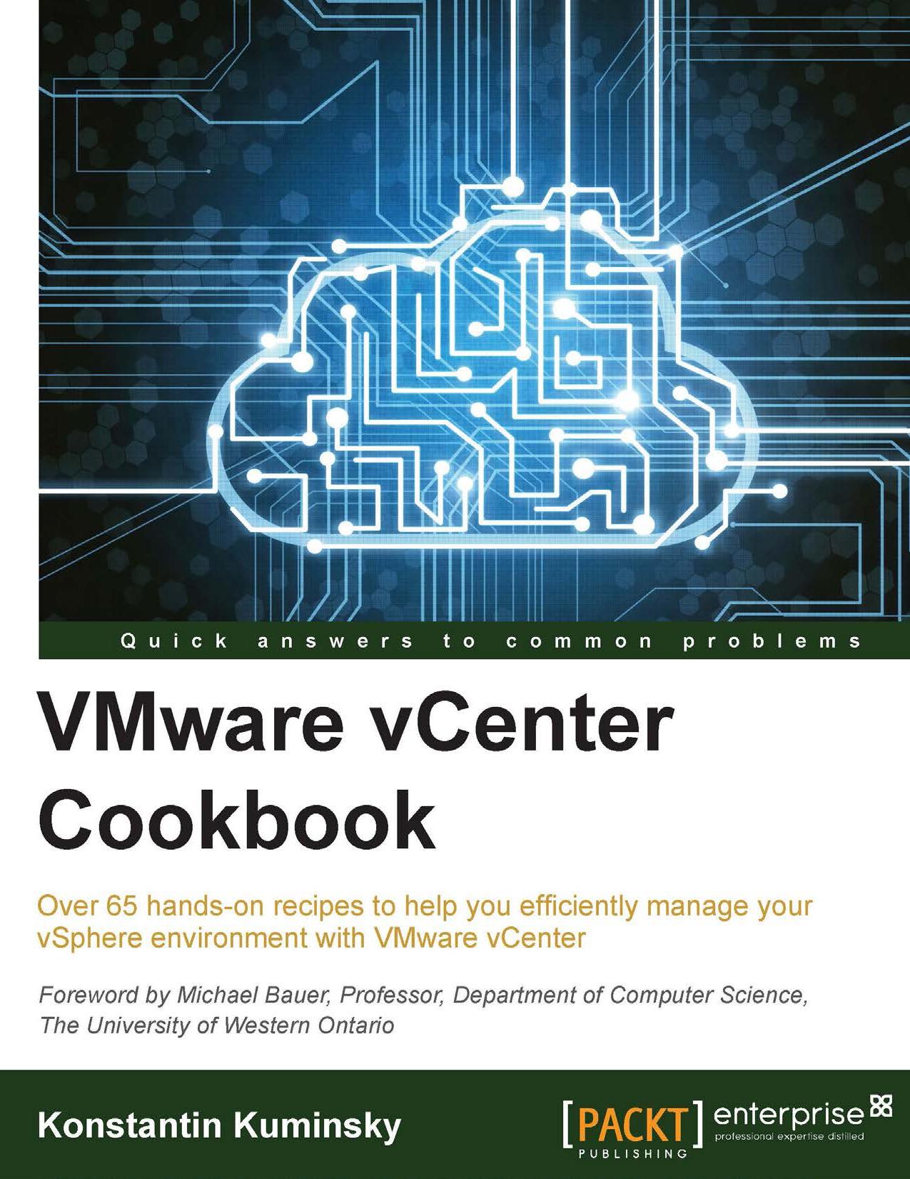 VMWare vCenter Cookbook by Konstantin Kuminsky