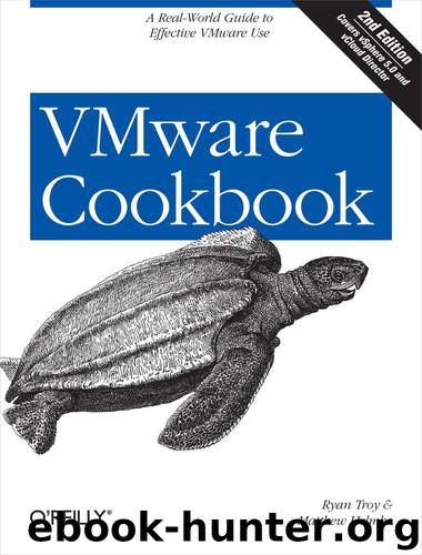 VMware Cookbook by Ryan Troy & Matthew Helmke