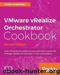 VMware vRealize Orchestrator Cookbook Second Edition by Langenhan Daniel