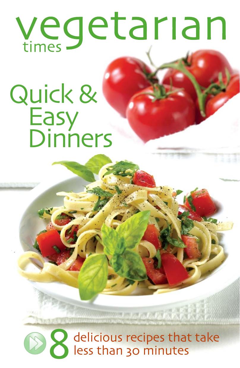 VT quick and easy dinners by Unknown