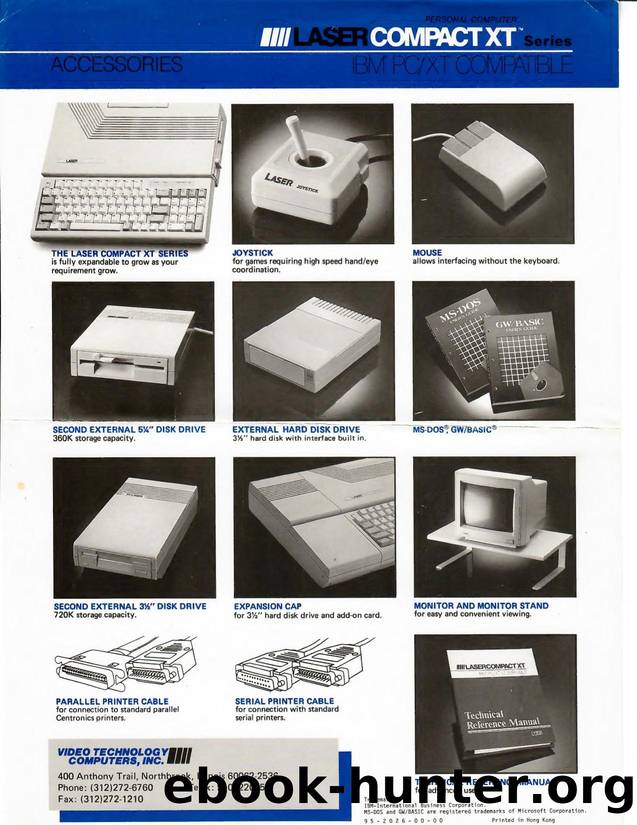 VTech Laser Compact XT Manuals and Floppy Disks by VTech