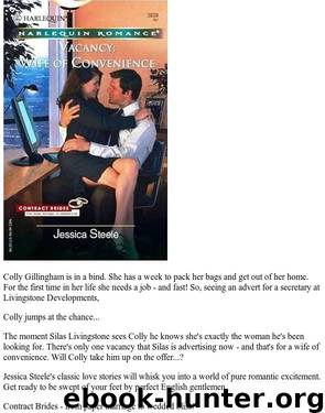 Vacancy Wife Of Convenience by Jessica Steele