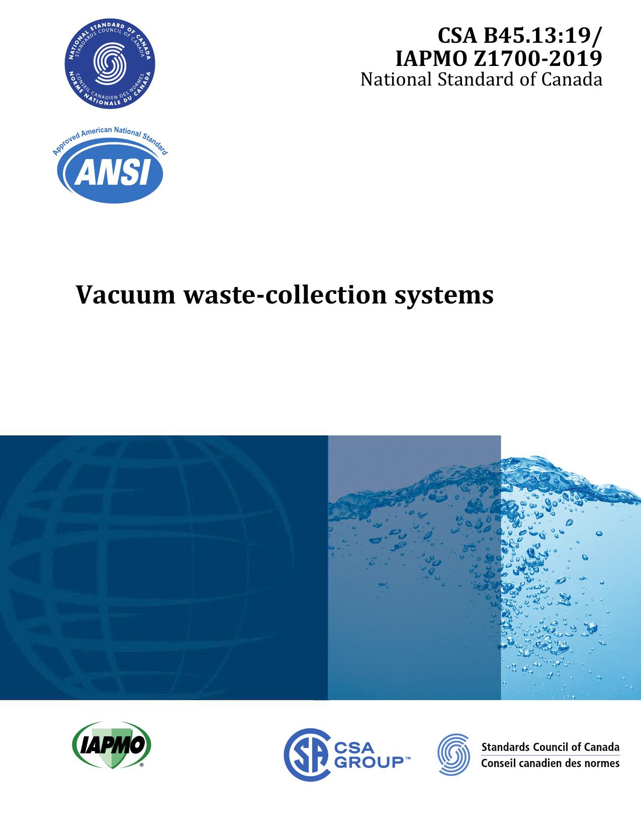 Vacuum waste-collection systems by CSA Group