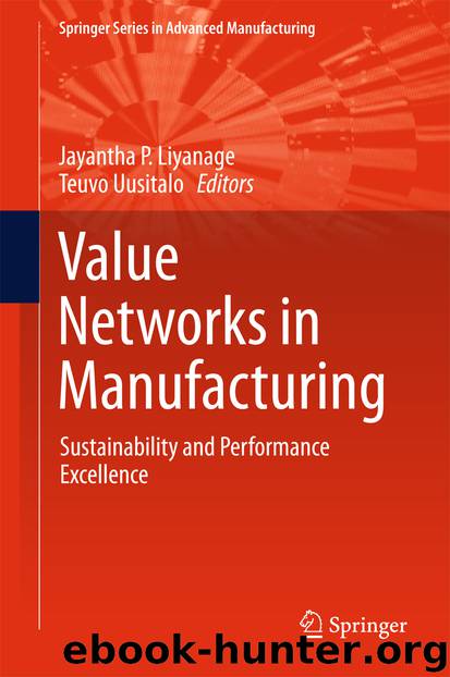 Value Networks in Manufacturing by Jayantha P Liyanage & Teuvo Uusitalo