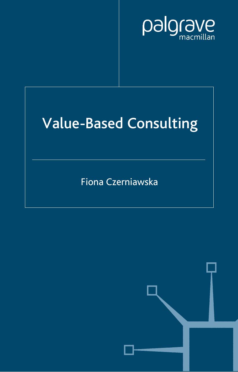 Value-Based Consulting by Fiona Czerniawska