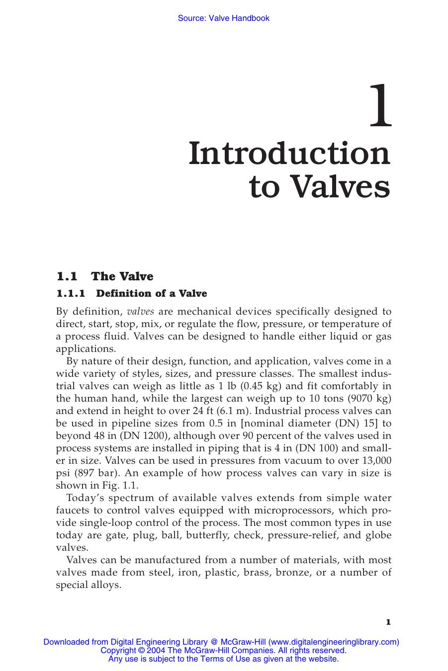 Valve Handbook by Unknown