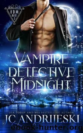 Vampire Detective Midnight: A Vampire, Fated Mates, Science Fiction Detective Novel by JC Andrijeski