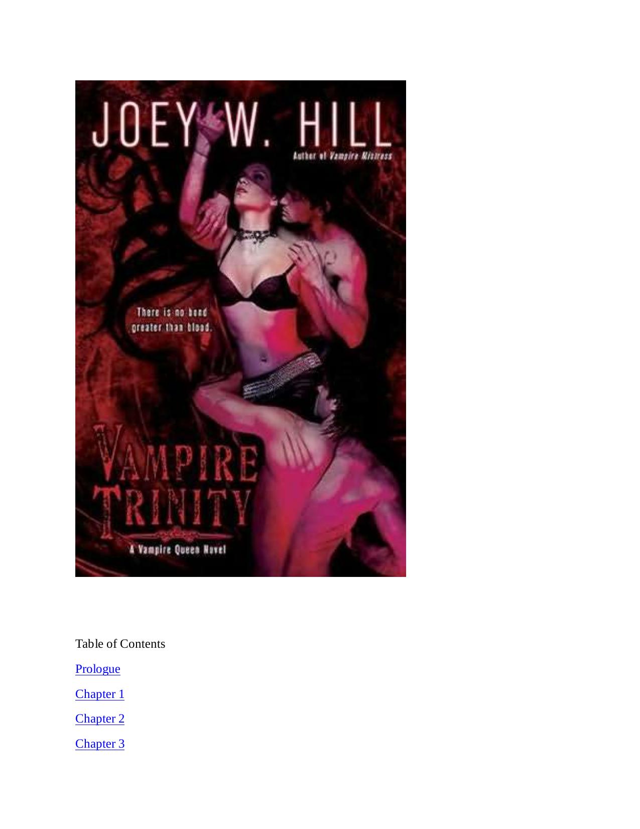 Vampire Trinity by Joey W Hill
