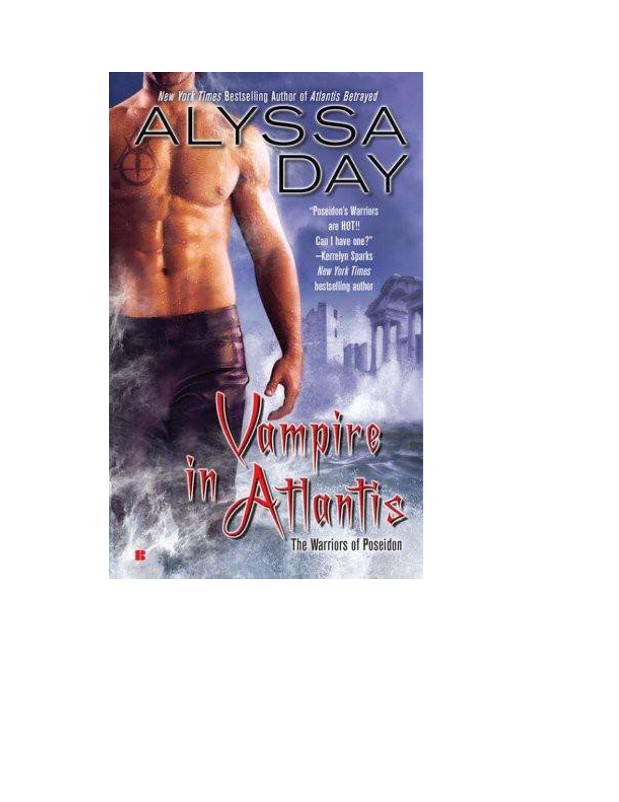 Vampire in Atlantis by Alyssa Day
