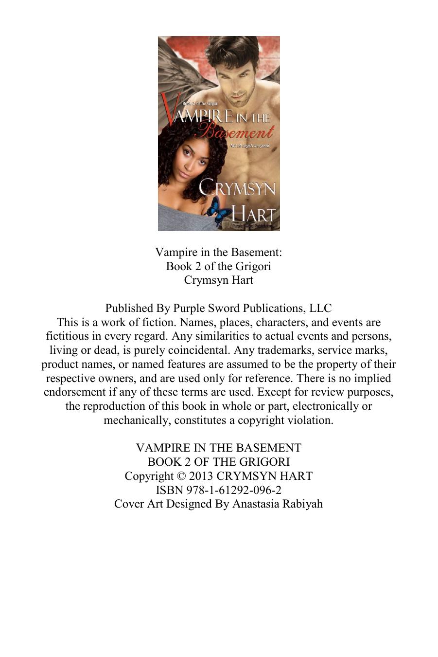 Vampire in the Basement by Crymsyn Hart