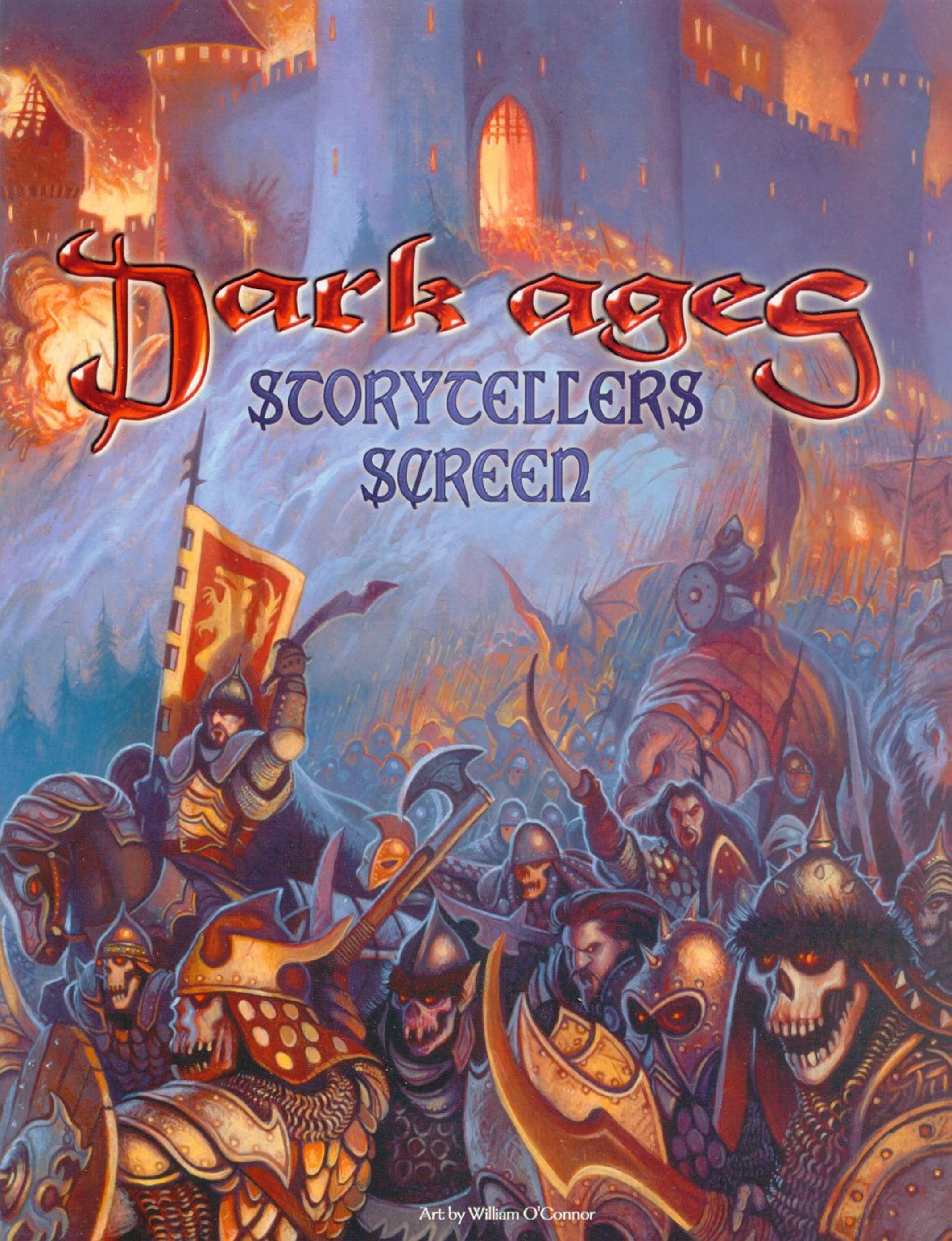 Vampire the Dark Ages Storytellers Screen by Unknown