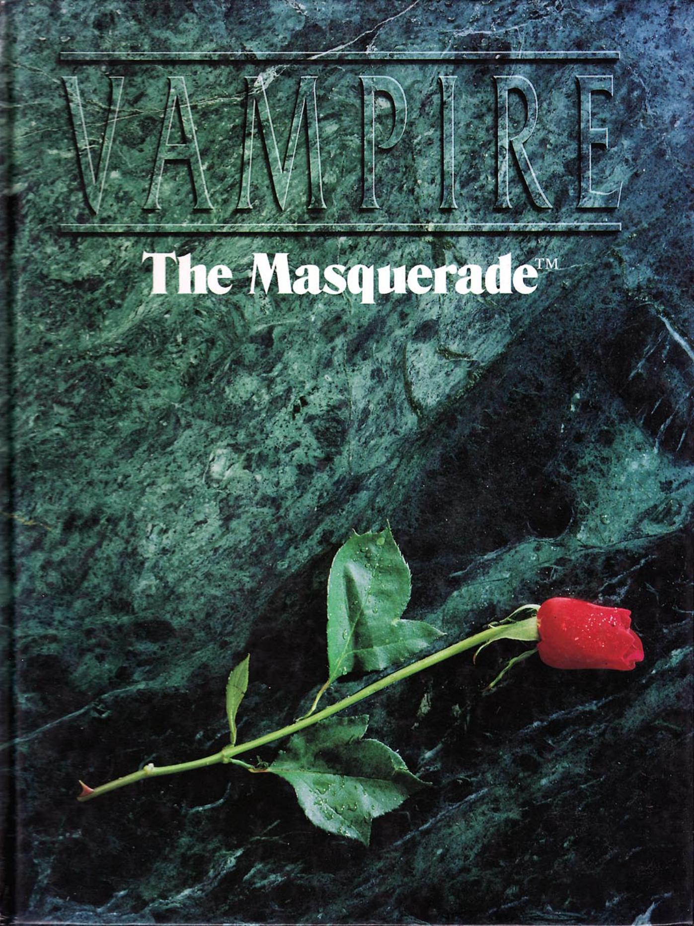Vampire the Masquerade by Mark Rein Hagen