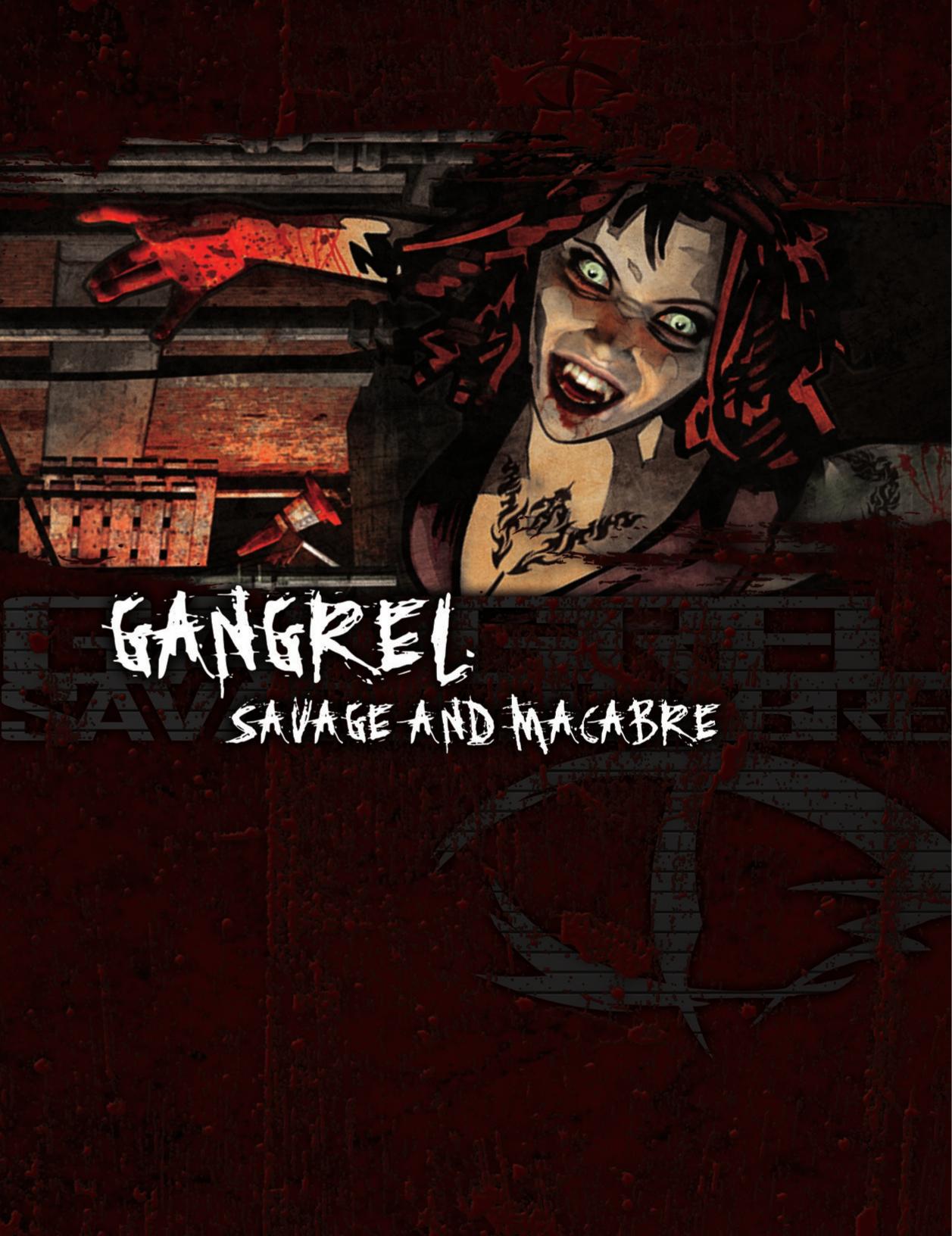 Vampire the Requiem - Clan - Gangrel by Savage & Macabre