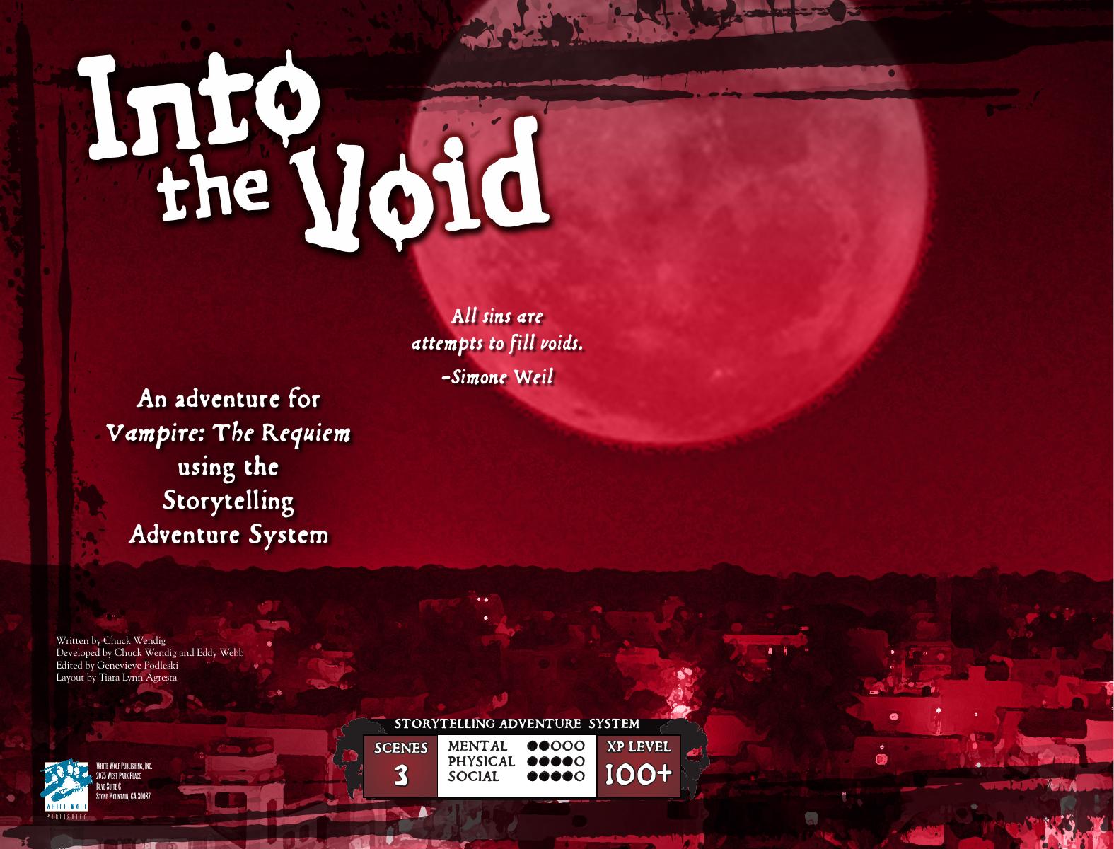 Vampire the Requiem - SAS by Into the Void