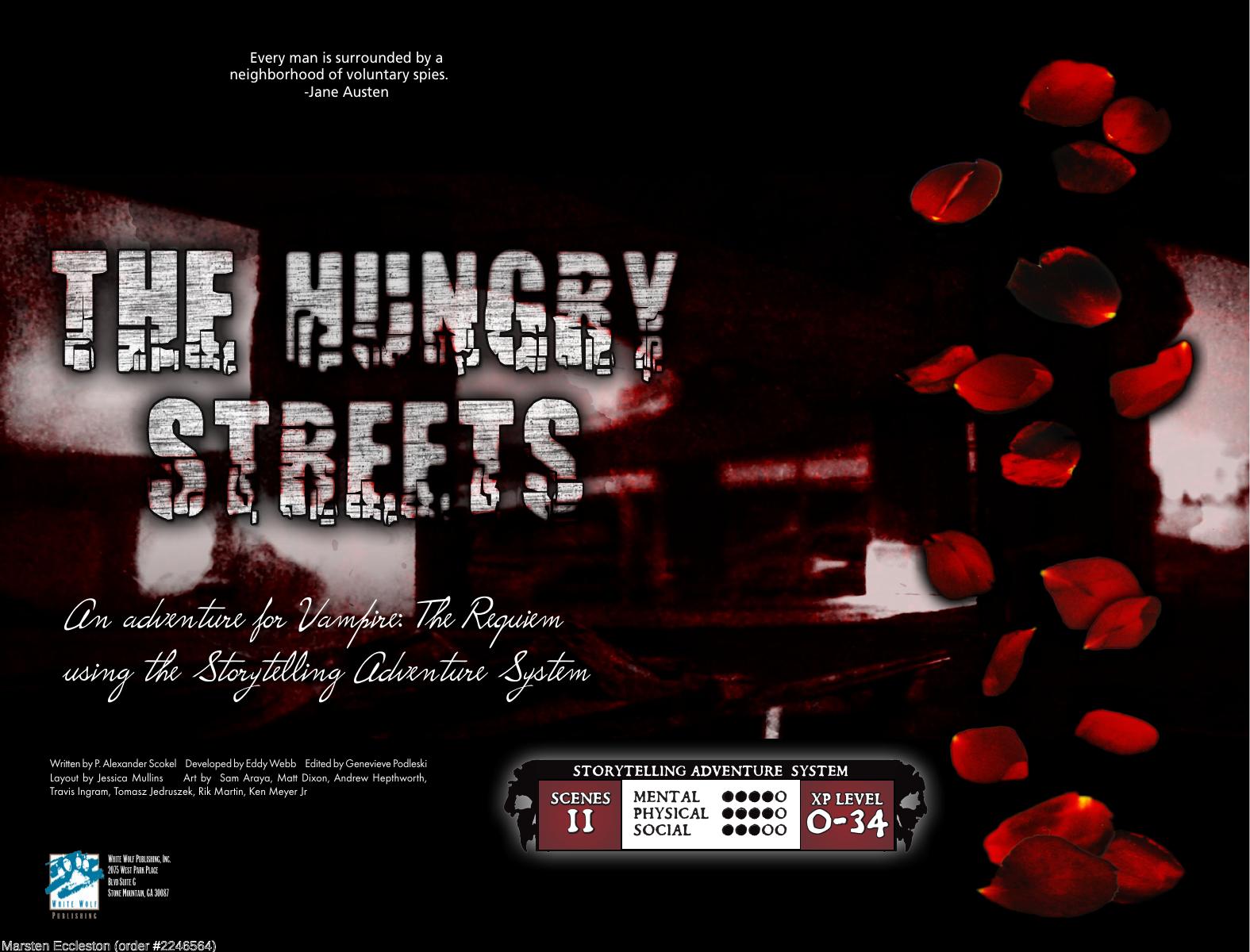 Vampire the Requiem - SAS by The Hungry Streets