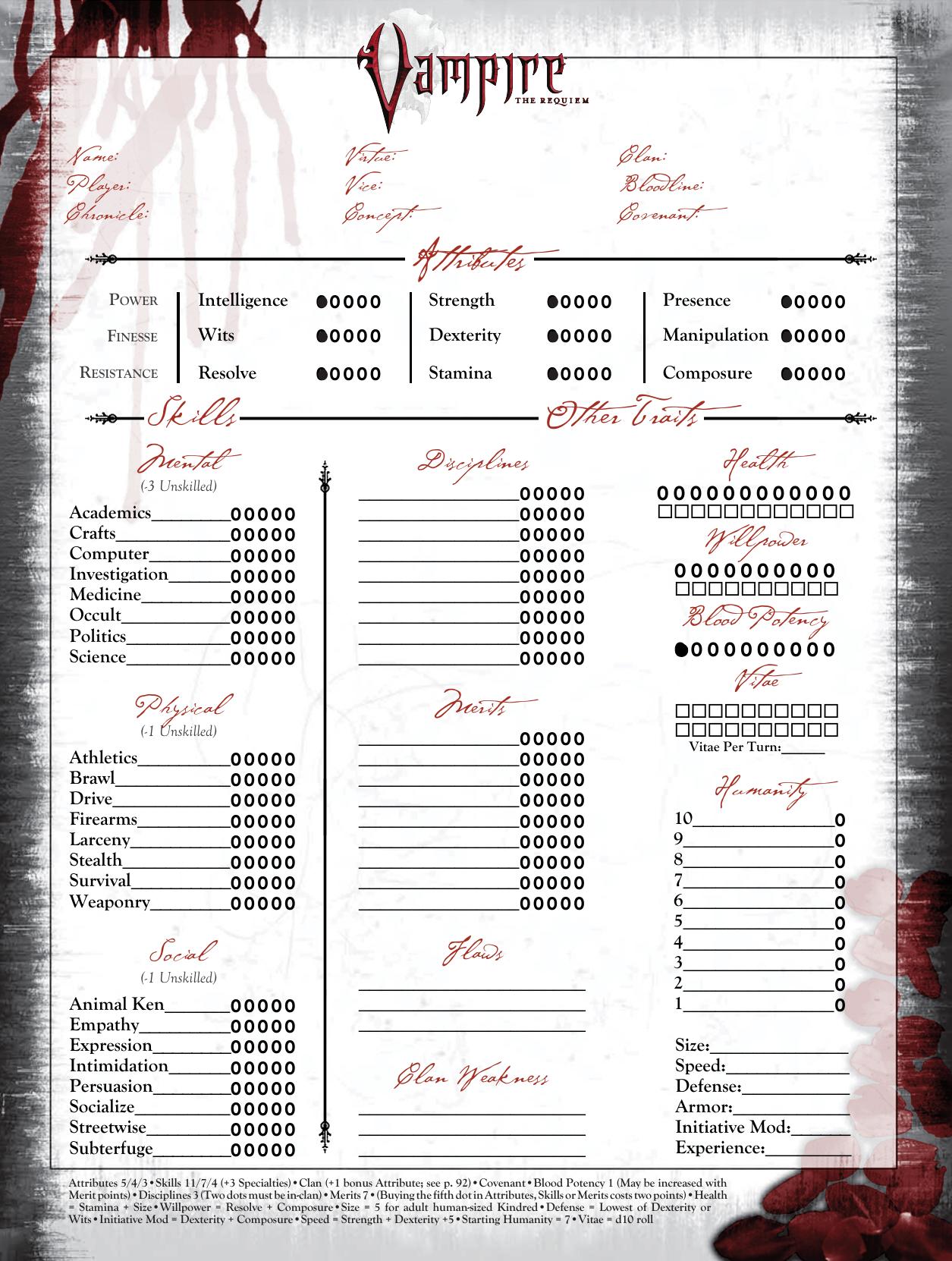 Vampire the Requiem by MrGone