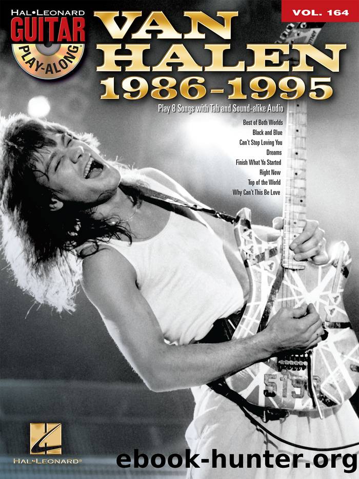 Van Halen 1986-1995 Songbook by Van Halen