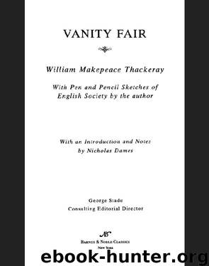 Vanity Fair (Barnes & Noble Classics Series) by William Makepeace Thackeray