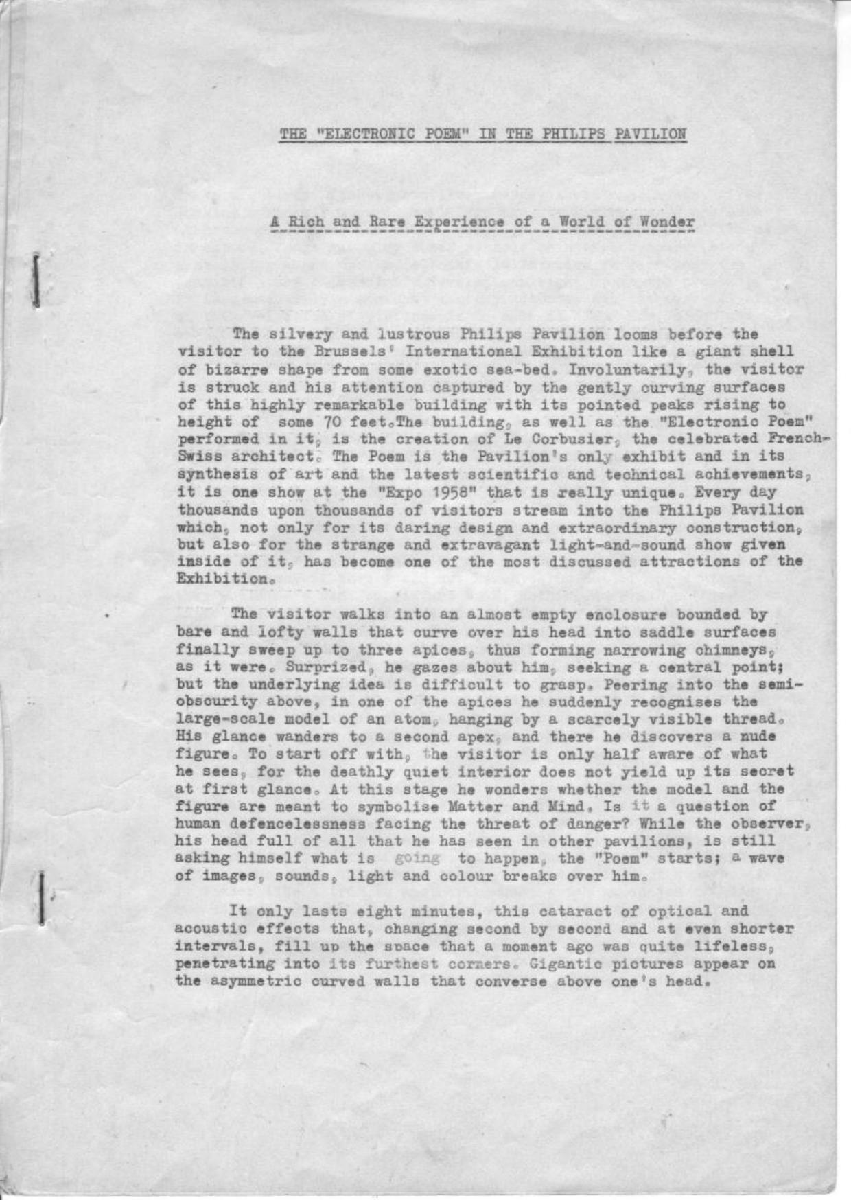 Varese, Edgar by Poeme Symphonique (Notes & Score)