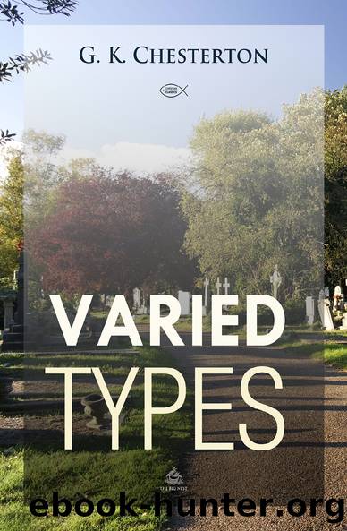 Varied Types by G. K. Chesterton