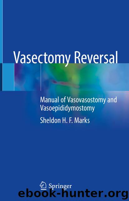 Vasectomy Reversal by Sheldon H. F. Marks