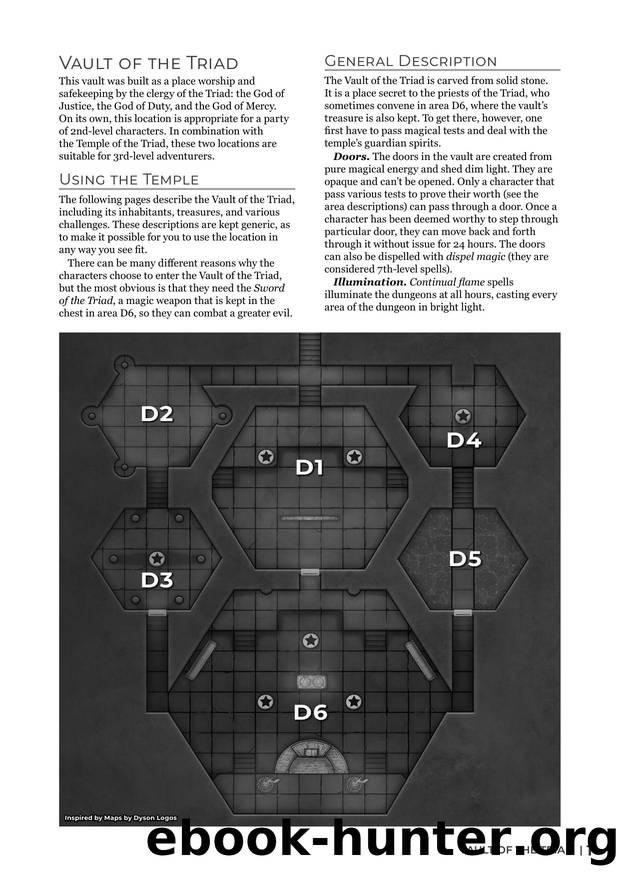 Vault of the Triad (printer friendly) by Unknown