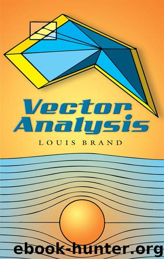 Vector Analysis by Louis Brand