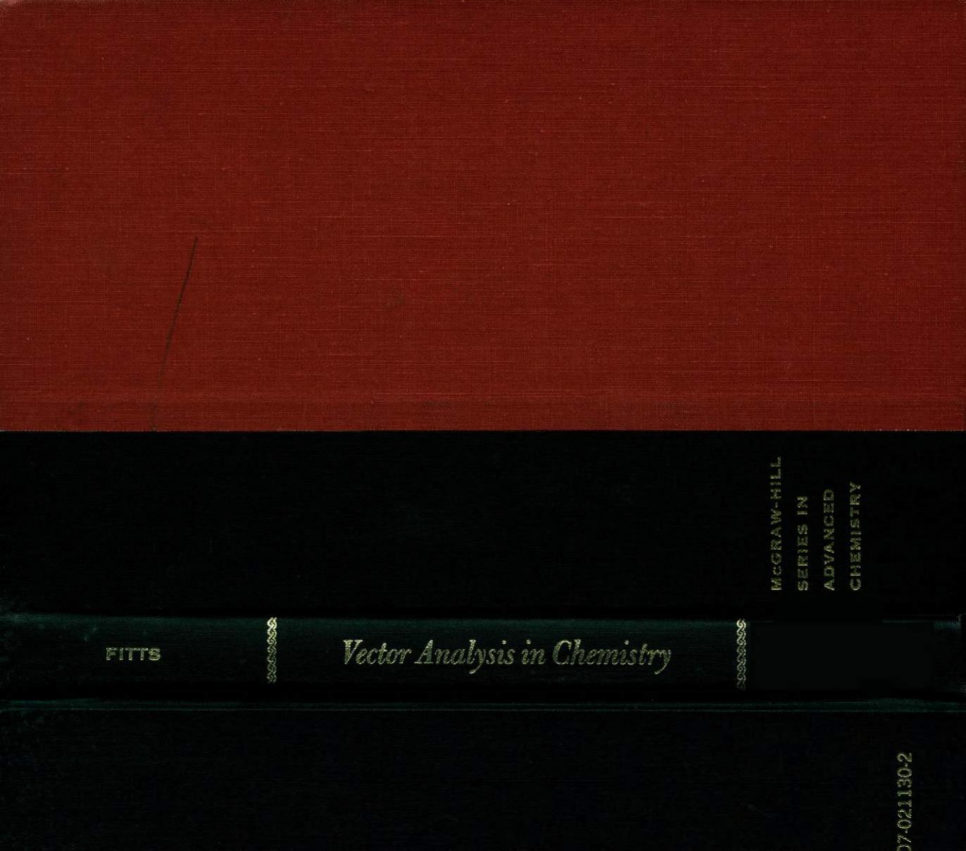 Vector analysis in chemistry by Donald D. Fitts