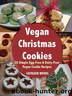 Vegan Christmas Cookies by Cathleen Woods