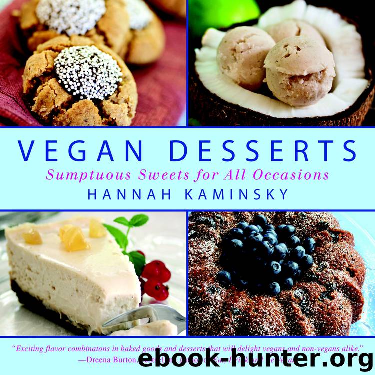 Vegan Desserts by Hannah Kaminsky