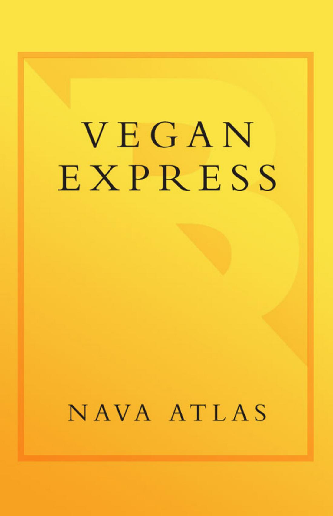 Vegan express by Nava Atlas