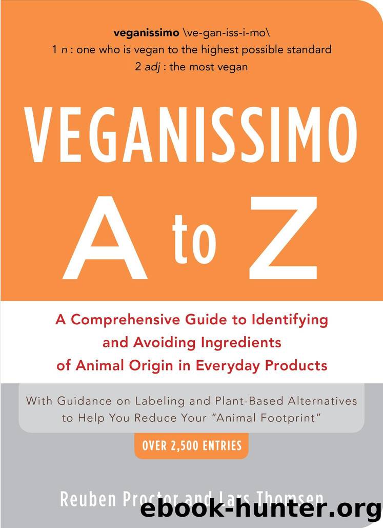 Veganissimo A to Z by Lars Thomsen Reuben Proctor