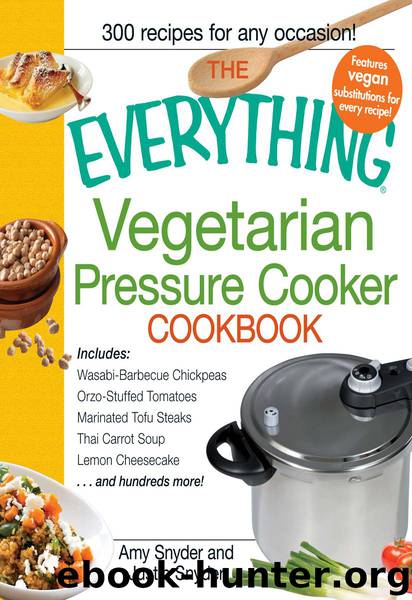 Vegetarian Pressure Cooker Cookbook by Amy Cook