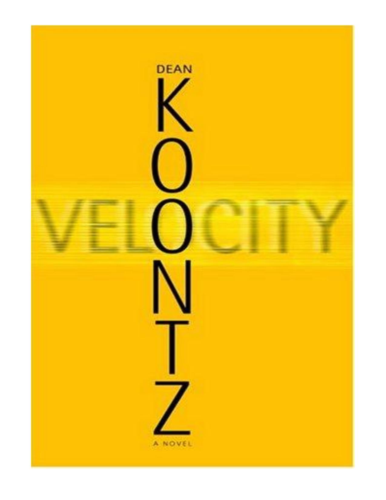 Velocity by Dean Koontz