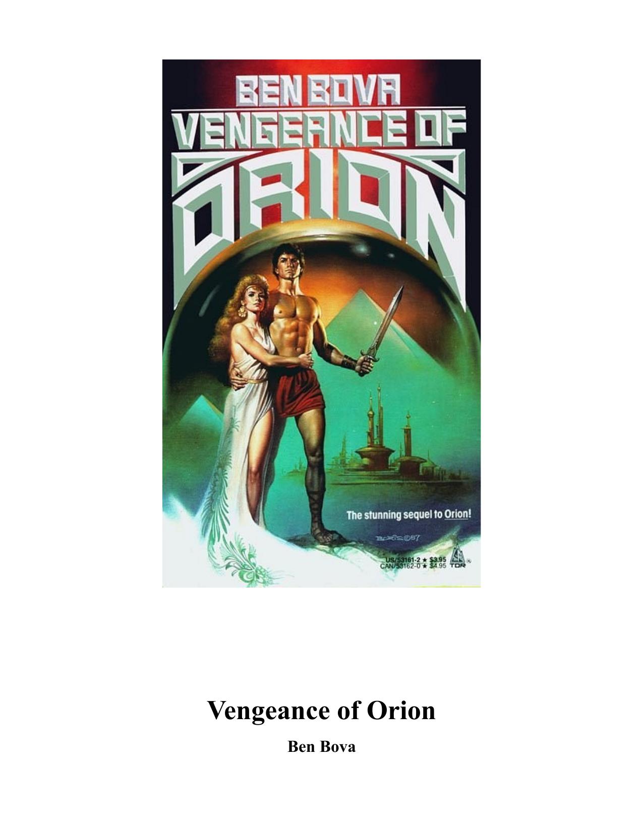 Vengeance of Orion by Ben Bova