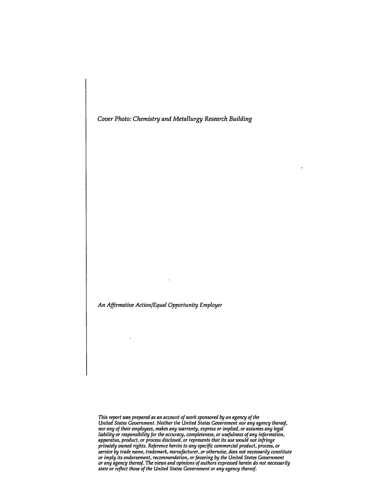 Ventilation system history of a plutonium analytical chemistry laboratory None by LANL Research Library LWW Project