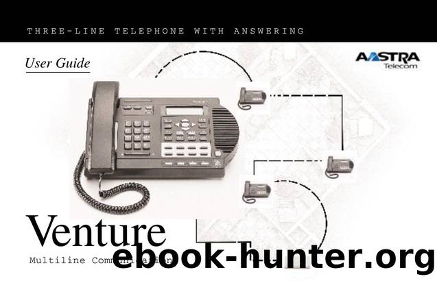 Venture 3 Line TAD with Answering Device User Guide by Unknown