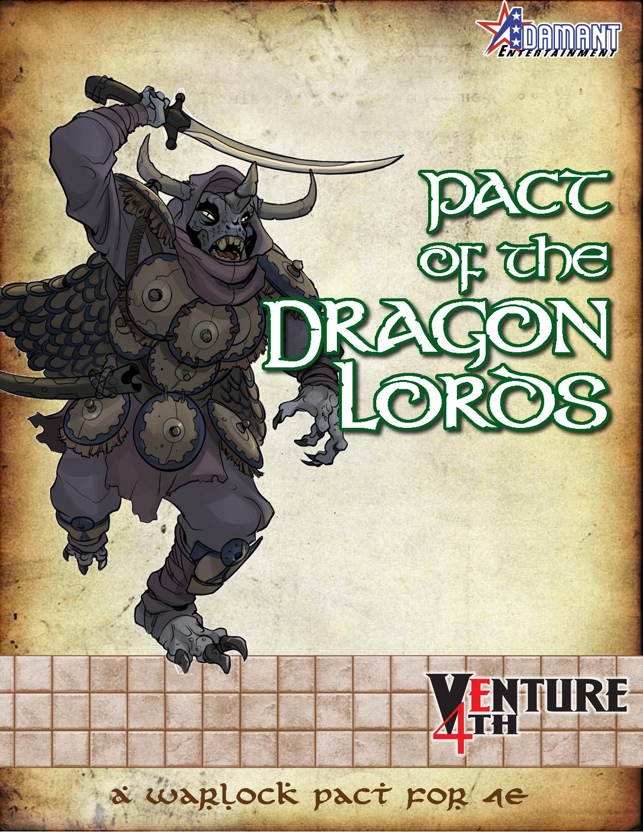 Venture 4th: Pact of the Dragon Lords by Adamant Entertainment