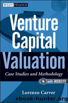 Venture Capital Valuation by Lorenzo Carver