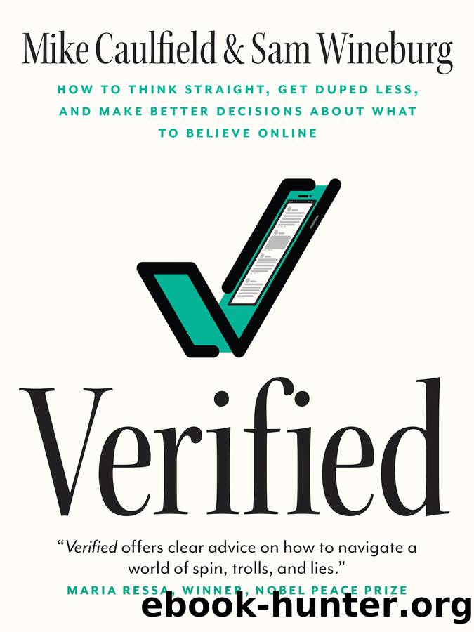 Verified by Mike Caulfield & Sam Wineburg
