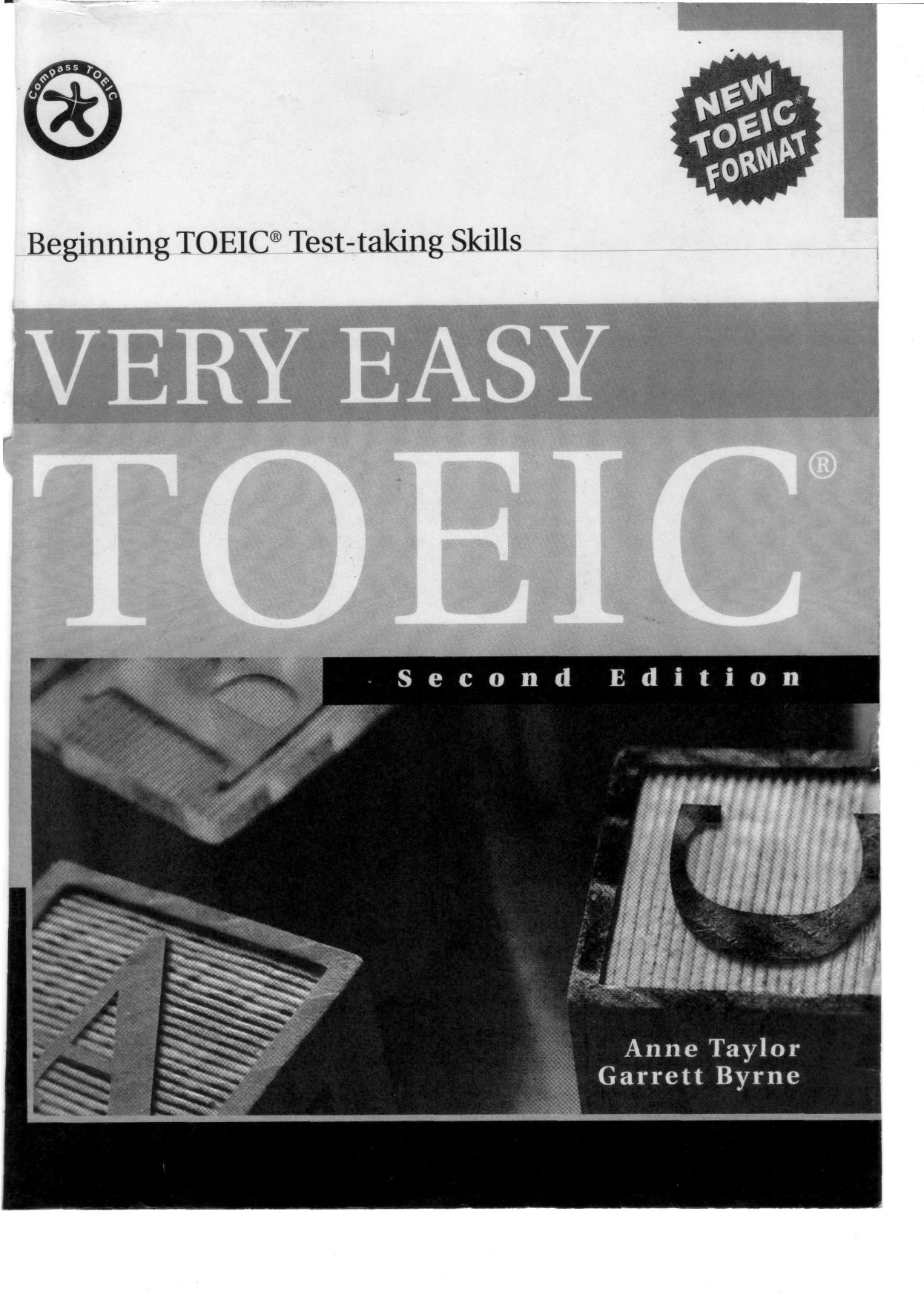 Very Easy TOEIC Book by Unknown