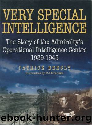 Very Special Intelligence by Patrick Beesly