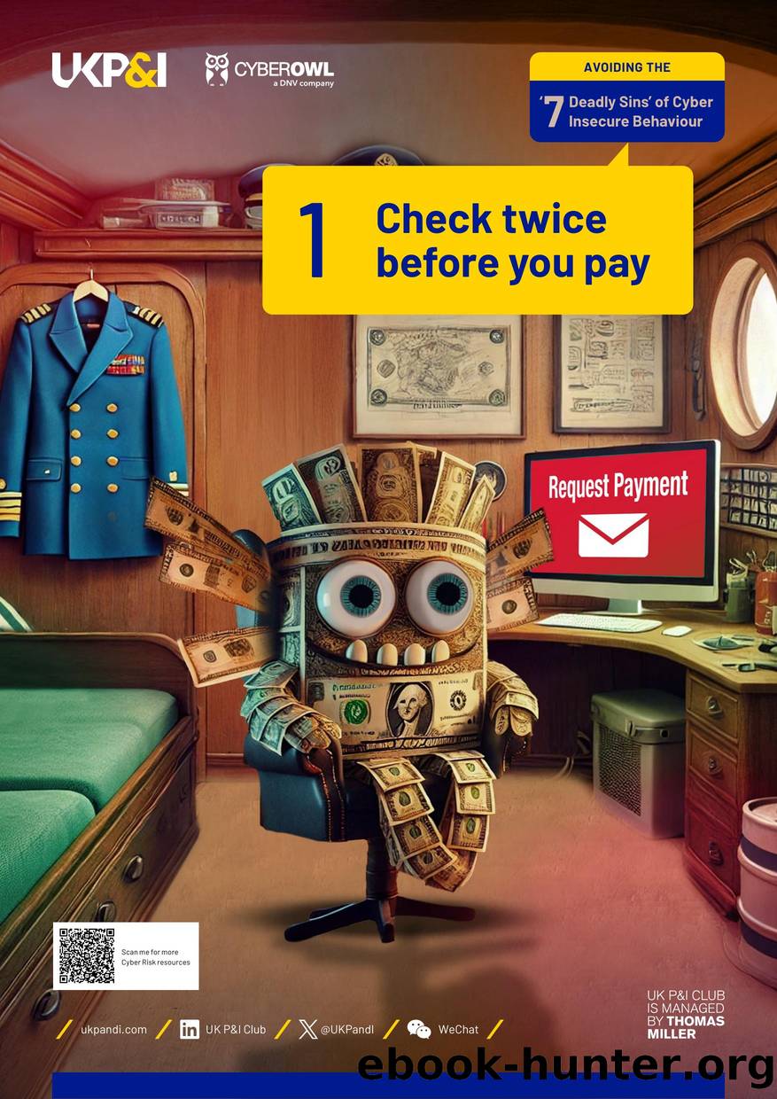 Vessel cyber security Posters A3 by Unknown