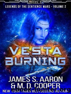 Vesta Burning by M. D. Cooper & James S. Aaron
