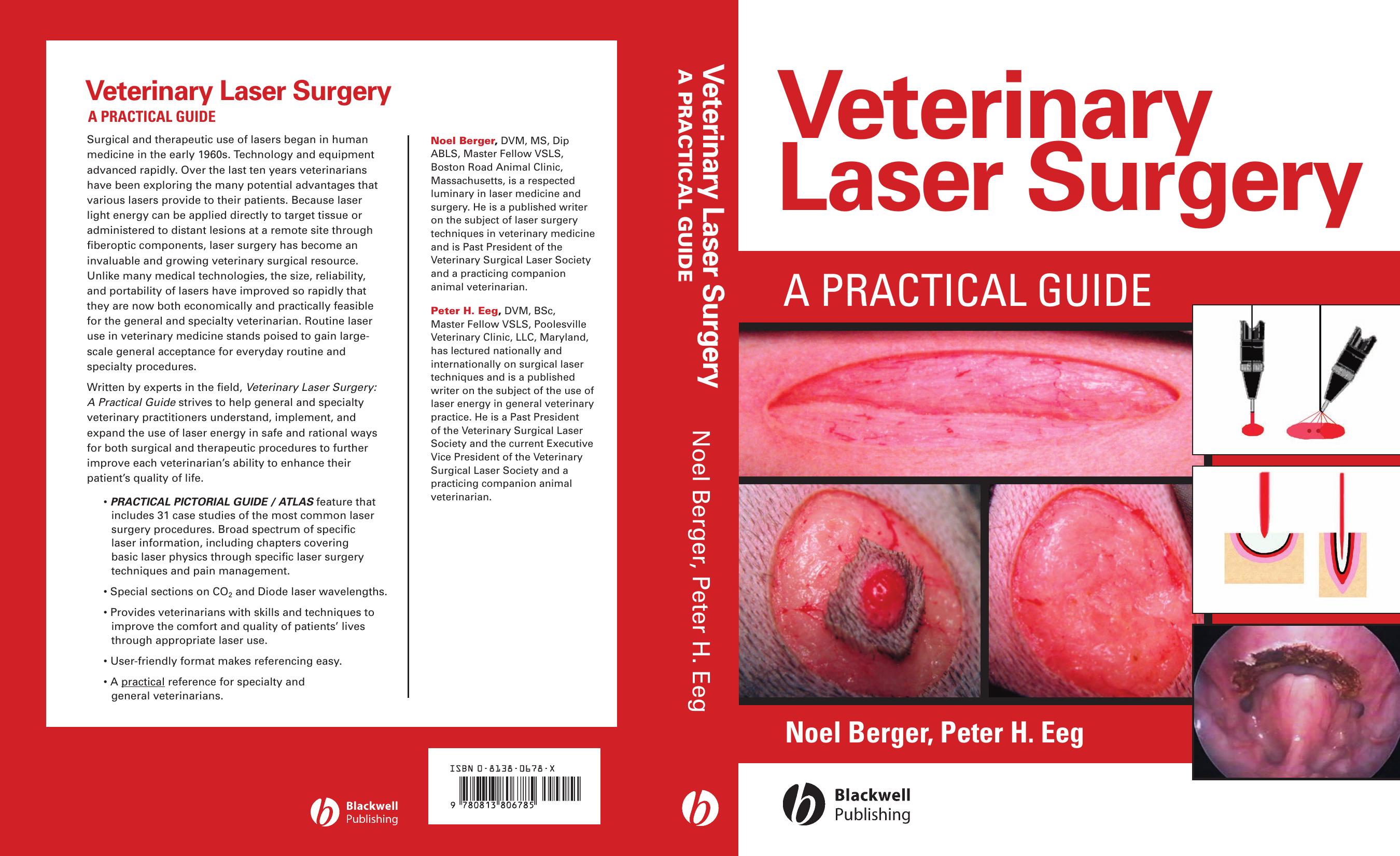 Veterinary Laser Surgery: A Practical Guide by Noel Berger Peter H. Eeg(auth.)