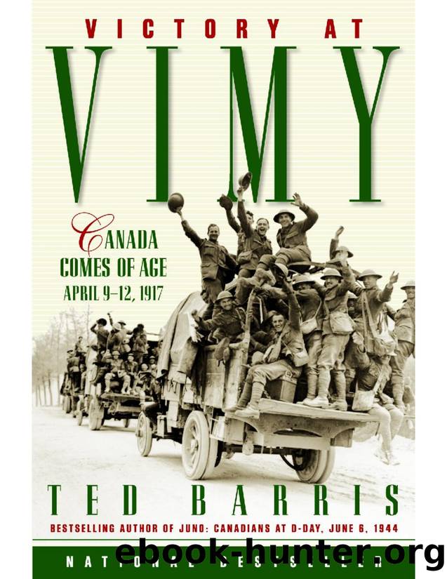 Victory at Vimy by Ted Barris